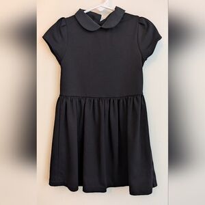 Polo by Ralph Lauren Black Peter Pan Collar Kids Dress Academia